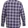 LPKF22XL Chemise en flanelle à carreaux. bleu marine. H:188 194. C:116 120. 2XL. LP photo 2