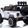 Jeep BRD 7588 White 4x4 με μπαταρία εικόνα 2