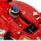 Coche de carreras Fórmula 1 Ferrari F138 rojo 1:12 2.4G fotografía 5