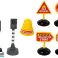 Kipper Set 1:14 Verkehrsschilder Lichter Blitzer gelb Bild 4