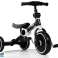 Pedal Bike Balance Triciclo Blanco y Negro fotografía 1