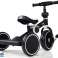 Pedal Bike Balance Triciclo Blanco y Negro fotografía 2