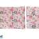 Puppenbett Alice Pink mit Blumen Bild 3