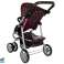 Kinderwagen 2 in1 mit Tasche Babywanne Schwarz & Pink Bild 4