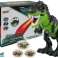 Dinosauro a Batterie Depone Uova Sputafuoco Vapore Verde foto 1