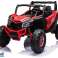 Buggy de coche a batería UTV MX Rojo fotografía 2