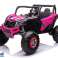 Buggy de coche a batería UTV MX Pink fotografía 1