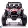 Battery Operated Car Buggy UTV MX Red Spider Paint image 1