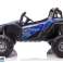 Battery Operated Car Buggy UTV MX Blue Spider Paint image 2