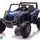 Battery Operated Car Buggy UTV MX Blue Spider Paint image 4