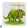 Puzzle Edukacyjne Dinozaury Angielski 10 Połączeń zdjęcie 4