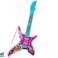 Guitarra Eléctrica con Luces y Sonidos Rosa 62 cm fotografía 1