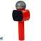 Kindermikrofon Wireless Karaoke Bluetooth Lautsprecher Rot Bild 1