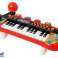 Clavier Pianinko 24 Touches USB Microphone Rouge photo 1