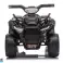 Batteridreven ATV JS320 svart bilde 1
