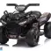 Batteridreven ATV JS320 svart bilde 2