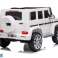 Mercedes G500 batteribil vit bild 4