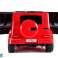 Mercedes G500 Batterieauto rot Bild 3
