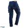 Pantalons de travail DENIM avec renforts aux genoux taille XXL photo 2