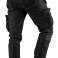 5 Pocket Work Pants DENIM Black Size M image 3