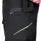 Work Pants Mix&amp;Match. 4-way stretch. black-green. size M image 3