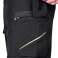 Arbeitsbroek Mix&amp;Match. 4-Wege-Stretch. schwarz-grün. Größe XL Bild 3