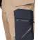 Work Pants Mix&amp;Match. 4 way stretch. With holsters. Reinforcements from Cordura. Beige-black. Size image 6