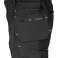 Pantalons de travail Mix&amp;Match. 4 way stretch. avec holsters. Cordura. noirs. taille XXL photo 3