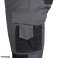 Mix&Match werkbroeken. Canvas. Cordura verstevigingen. grijszwart. maat XXXL foto 2