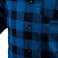 Flannel Shirt  Dark Blue  Size S image 1