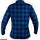 Karierte Flanellhemd marineblau XXXL Bild 3