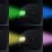 RGB grafitt LED-lommelykthette bilde 3