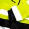 Veste de travail avertissante isolée jaune taille XXL photo 5