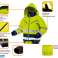 Veste de travail avertissante isolée jaune taille XXL photo 1