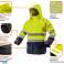 Waterproof yellow work jacket size L image 1