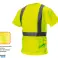 Camiseta de advertencia amarilla tamaño XXL fotografía 1