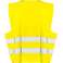Yellow warning vest size XL image 1