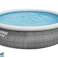 Paplašināts dārza baseins 457 x 107 cm Bestway 57372 attēls 1