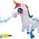 Große aufblasbare Wasserpistole Einhorn Bild 2