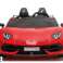 Coche a batería Lamborghini Aventador SX2028 Rojo fotografía 1
