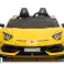 Coche a batería Lamborghini Aventador SX2028 Amarillo fotografía 1