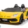 Coche a batería Lamborghini Aventador SX2028 Amarillo fotografía 2