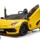 Coche a batería Lamborghini Aventador SX2028 Amarillo fotografía 5