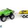 Fahrzeug-Set Sportwagen Gelb Offroad Grün mit Friction Drive Bild 1