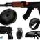 S.W.A.T Police Officer Set para Niños Armas Casco Negro fotografía 1