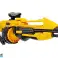 Batterij Pistool Schuim Patronen 82 cm Roterend Magazijn Geel foto 3