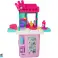 Beauty Set Schminktisch im Koffer Krone Make-up Accessoires Rosa Bild 1