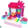 Beauty Set Schminktisch im Koffer Krone Make-up Accessoires Rosa Bild 4