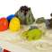 Masa Play-Doh Dinozor Yumurtaları Parlayan Lavalı Volkan Kalıbı 4 Renk fotoğraf 2