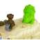 Masa Play-Doh Dinozor Yumurtaları Parlayan Lavalı Volkan Kalıbı 4 Renk fotoğraf 3
